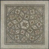 Mosaico geometrico policromo