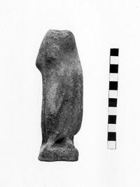 statuetta maschile votiva