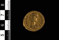 Aureo di Settimio Severo a nome di Giulia Domna