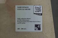 Didascalia del Sarcofago Mattei