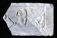 Rilievo con nave caudicaria