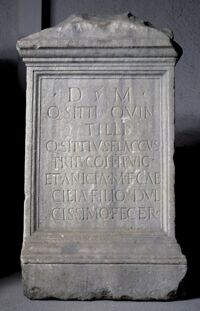 Ara di Q. Sittius Quintilianus