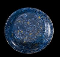 Piatto in vetro mosaico 