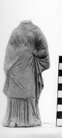 statuetta femminile votiva