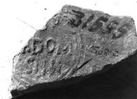 Bollo circolare di mattone