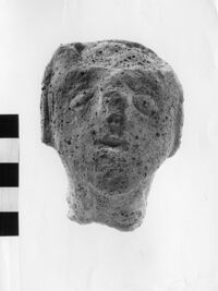 testina femminile votiva