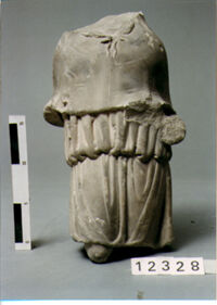 TORSO DI STATUETTA FEMMINILE