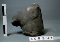 TORSO DI STATUETTA MASCHILE