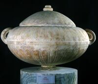 Urna cineraria a vaso