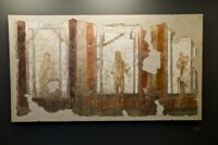 Complesso imperiale di Roma Termini - affresco dallo spogliatoio