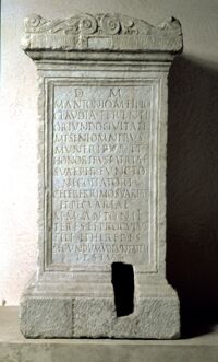 Ara di M. Antonius Teres