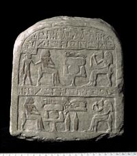 Stele funeraria egizia