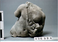 TORSO DI STATUETTA MASCHILE