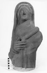 statua femminile votiva