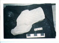 statua maschile/ gamba