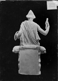 Statua di dea seduta Giustiniani 