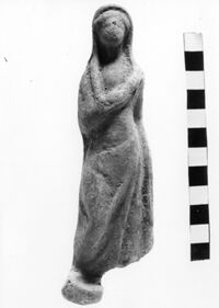 statuetta femminile votiva