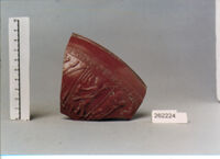 coppa/ forma parzialmente ricostruibile