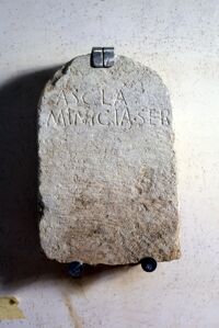 Cippo sepolcrale di Ascla