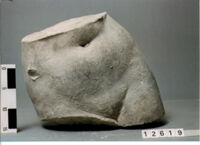 TORSO DI STATUETTA MASCHILE