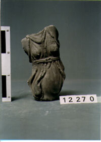 TORSO DI STATUETTA FEMMINILE