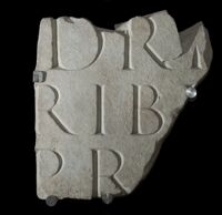 Dedica in onore di Adriano