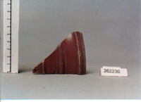 coppa/ forma parzialmente ricostruibile