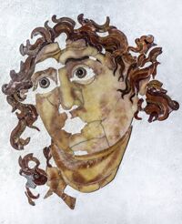 Testa del dio Sole