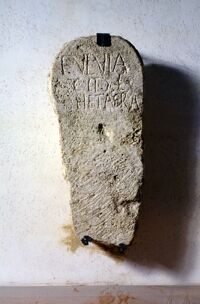 Cippo sepolcrale di Fulvia Hetaera