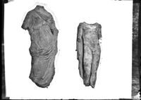 Torso di Apollo e figura femminile panneggiata