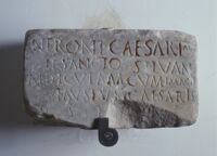 Dedica a Nerone e Silvano