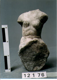 TORSO DI STATUETTA FEMMINILE