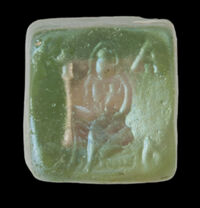 Bottiglia con marchio di fabbrica