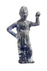 Bronzetto raffigurante Minerva