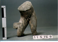 TORSO DI STATUETTA MASCHILE