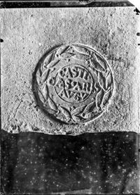 Bollo di mattone circolare