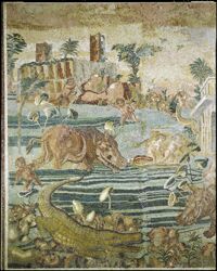 Mosaico nilotico dall'Aventino