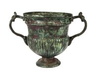 Kantharus a corpo baccellato