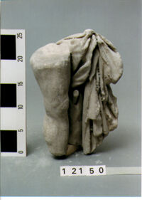 GAMBA DI STATUETTA MASCHILE