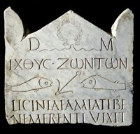 Stele sepolcrale di Licinia Amias