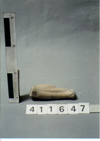 STATUETTA MASCHILE/ FRAMMENTO