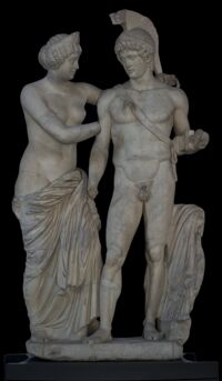 Gruppo scultoreo con Marte e Venere