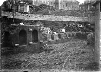 Scavi in Piazza Colonna