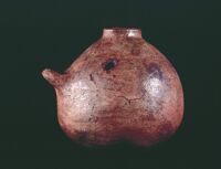 Vaso con iscrizione dell'VIII secolo a.C.