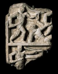 Rilievo con gladiatori