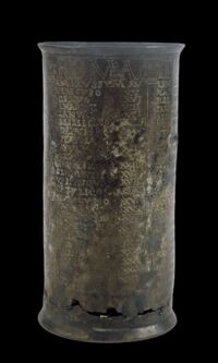 Vaso cilindrico da Vicarello