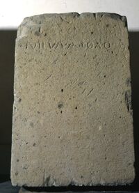 Cippo dedicato a <i>Parca Neuna</i>