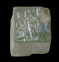 Bottiglia con marchio di fabbrica