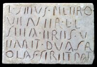 Lastra sepolcrale di L. Seius Philerus