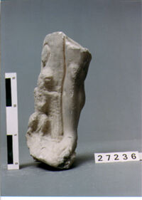GAMBA DI STATUETTA MASCHILE